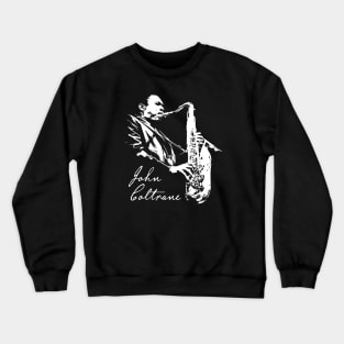 John Coltrane - Vintage Fan Art Crewneck Sweatshirt